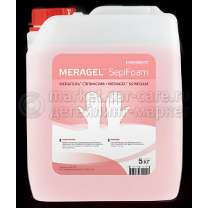 Жидкое антибактериальное мыло Meratech Meragel Sepifoam, 5л