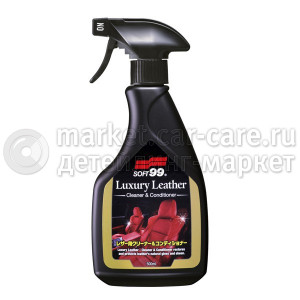 Soft99 Leather cleaner & conditioner mango - Очиститель и кондиционер для кожи, 500 мл